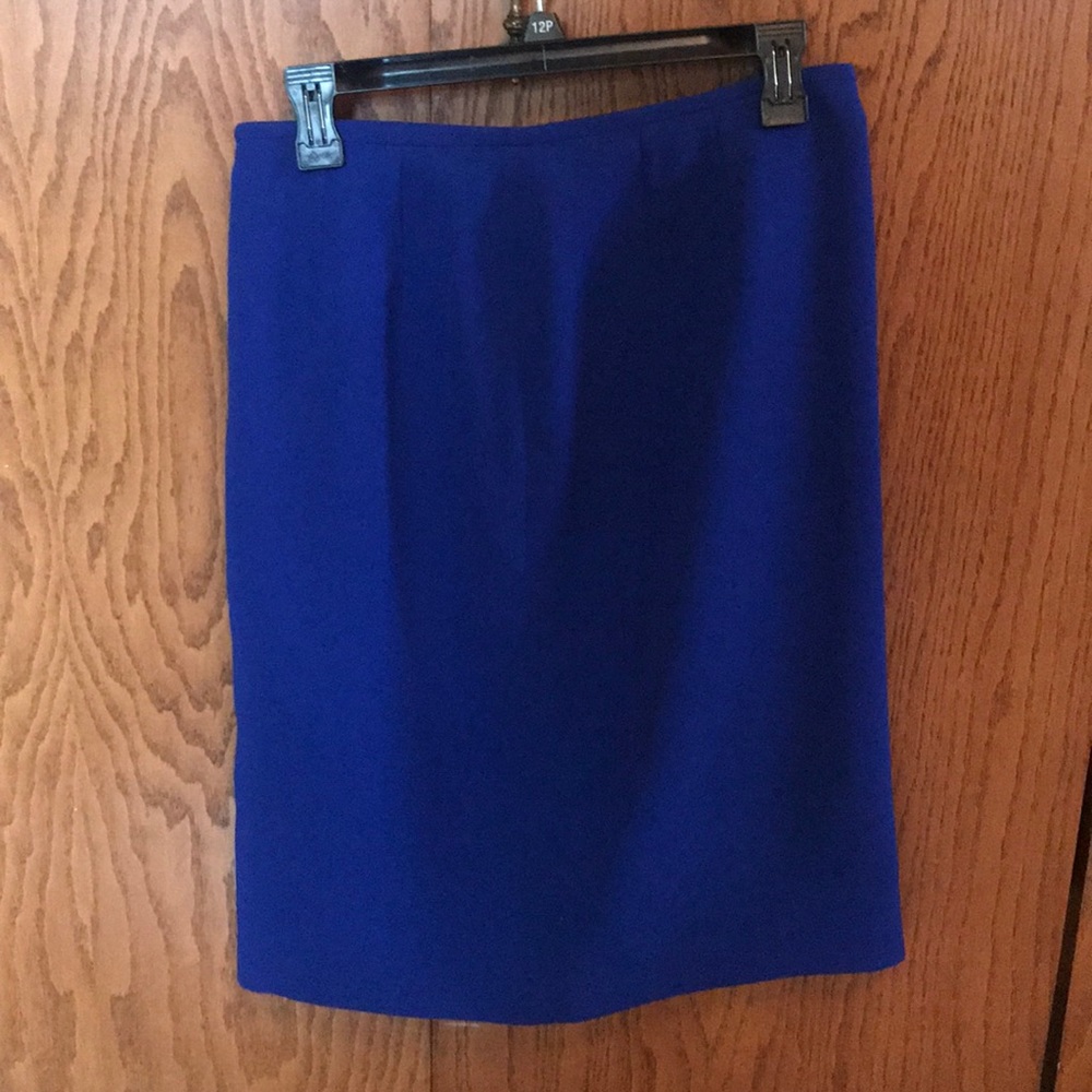 Blue skirt